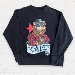 Fatal brand bear cali sweatshirt